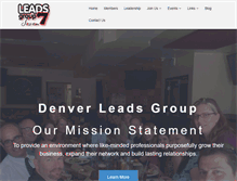 Tablet Screenshot of leadsgroup7.com